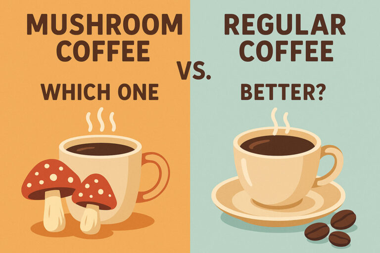 Mushroom Coffee vs. Regular Coffee